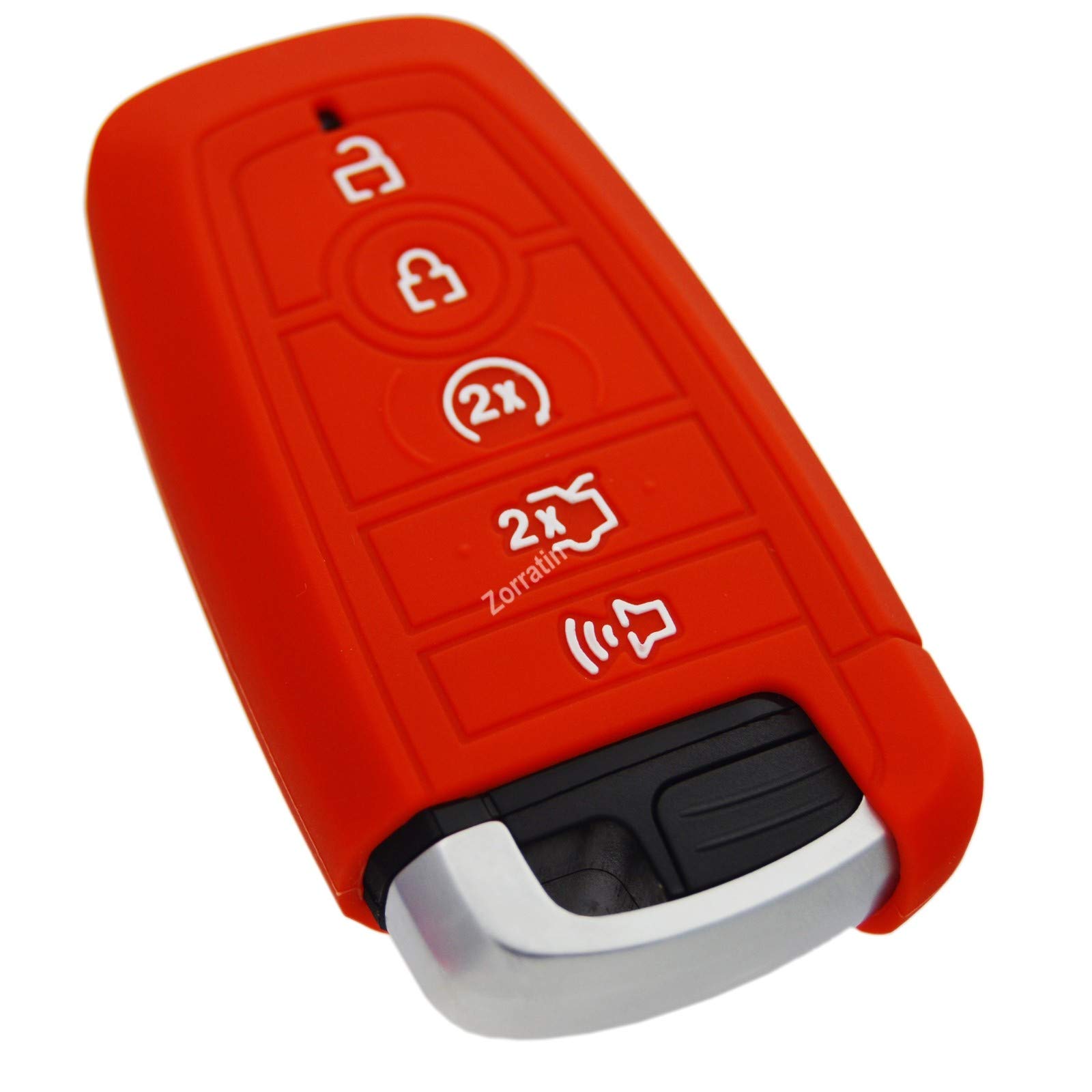 Silicone Key Fob Cover for Ford F150 Mustang Explorer Expedition Escape Edge Bronco Transit Maverick Lincoln Aviator Corsair