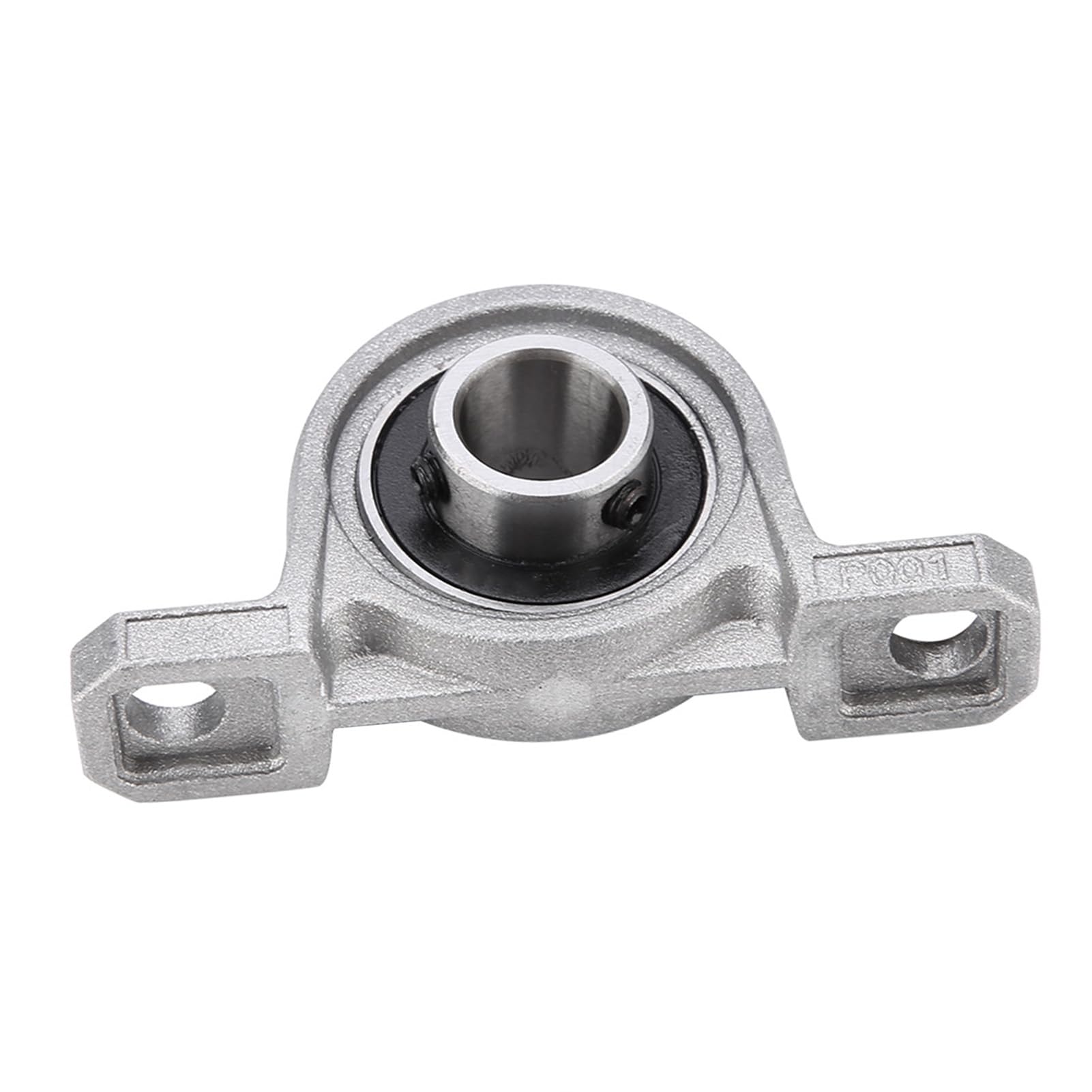 Self Adjust Vertical Bearing, Bore Diameter Ball Bearing, 12mm Center Mounted Support Practical KP001 Zinc Alloy for Easily Installation Secure Attachment