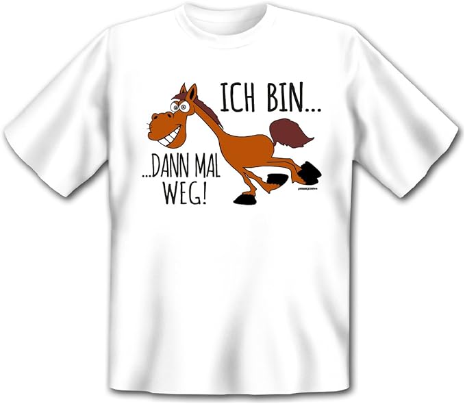 Mega lustiges Sprüche Fun TShirt Funshirt Ich bin dann mal weg