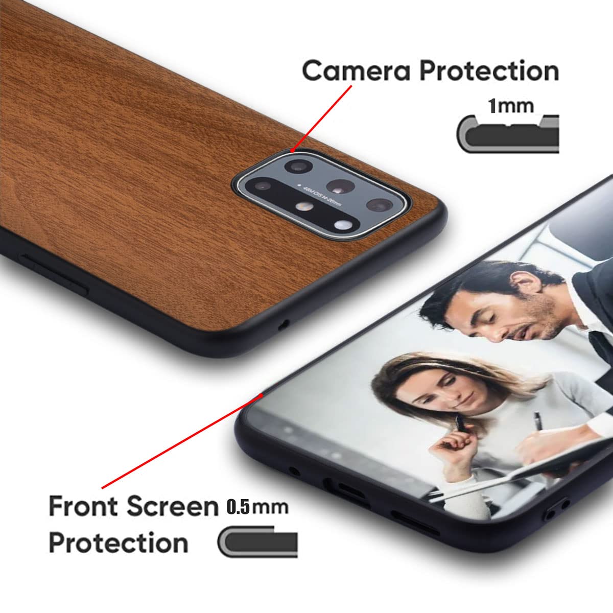 HUAWEI P30 lite 木目調ケース Amazon.co.jp: kwmobile スマホケース Huawei P30 Lite対応
