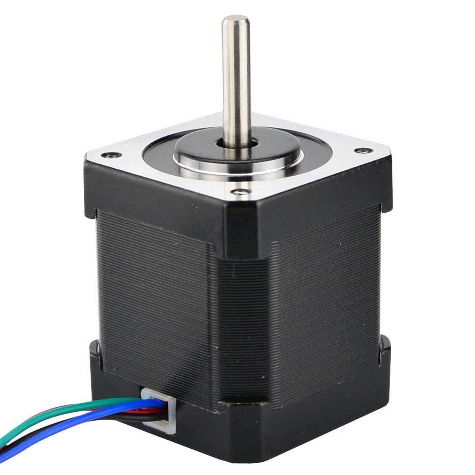 1 pz. Motore passo-passo Nema 17 da 1,8 gradi, 59 N.cm, 84 oz.in, 2 A, 42 x 42 x 48 mm, 17HS19-2004S1, albero motore passo-passo con diametro di 5 mm. Driver per macchine