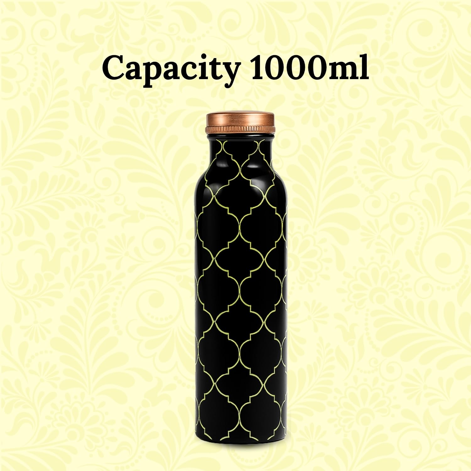 SuperGeneriX Copper Water Bottle - 1L Leakproof -2