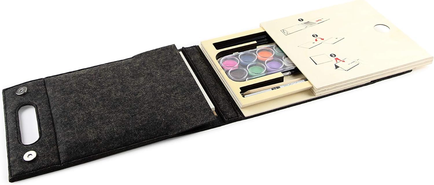 Three By Three JOTBLOCK Watercolor Artistry Essentials Set: Quality...