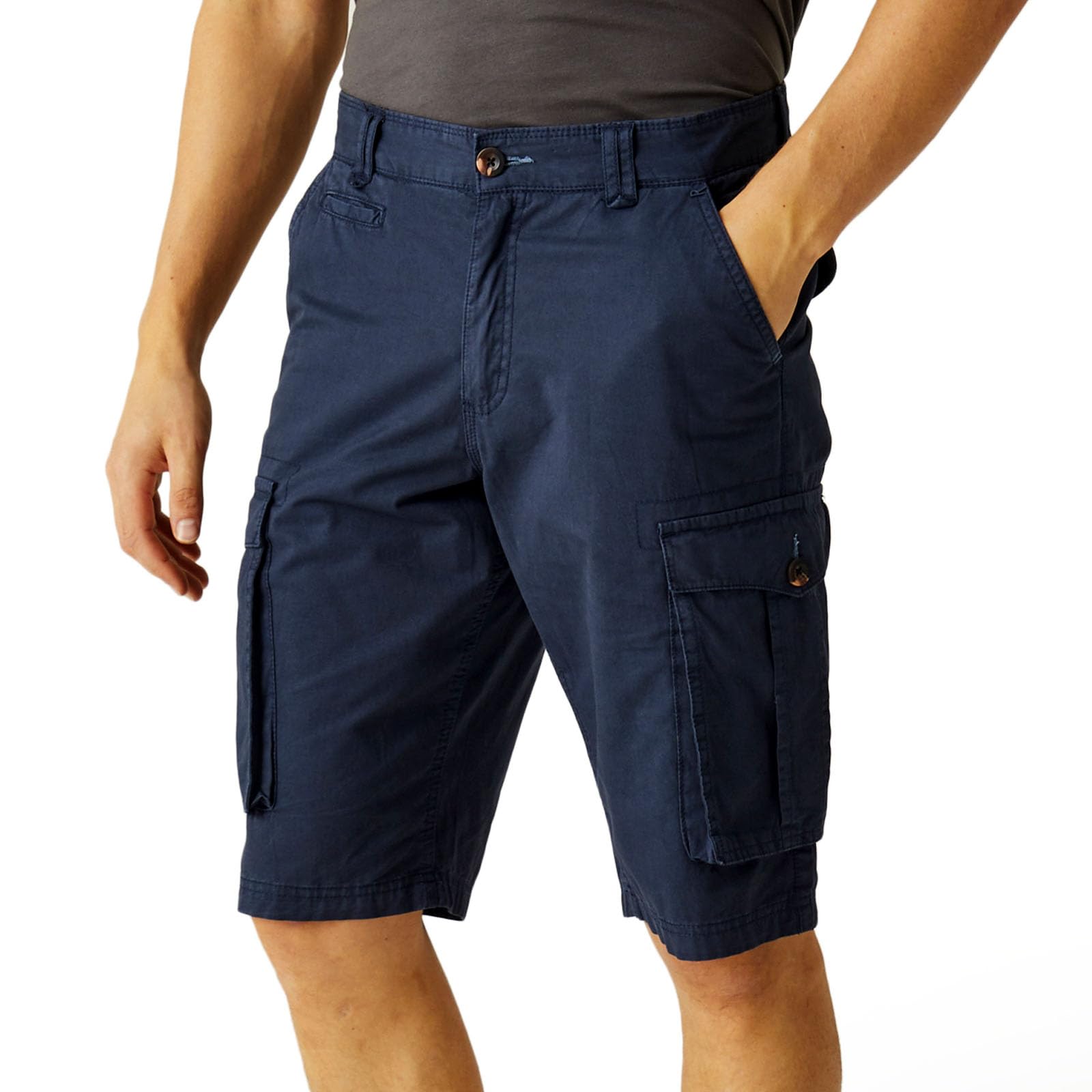 Regatta Men's Shorebay Vintage Look Cargo Shorts Blue