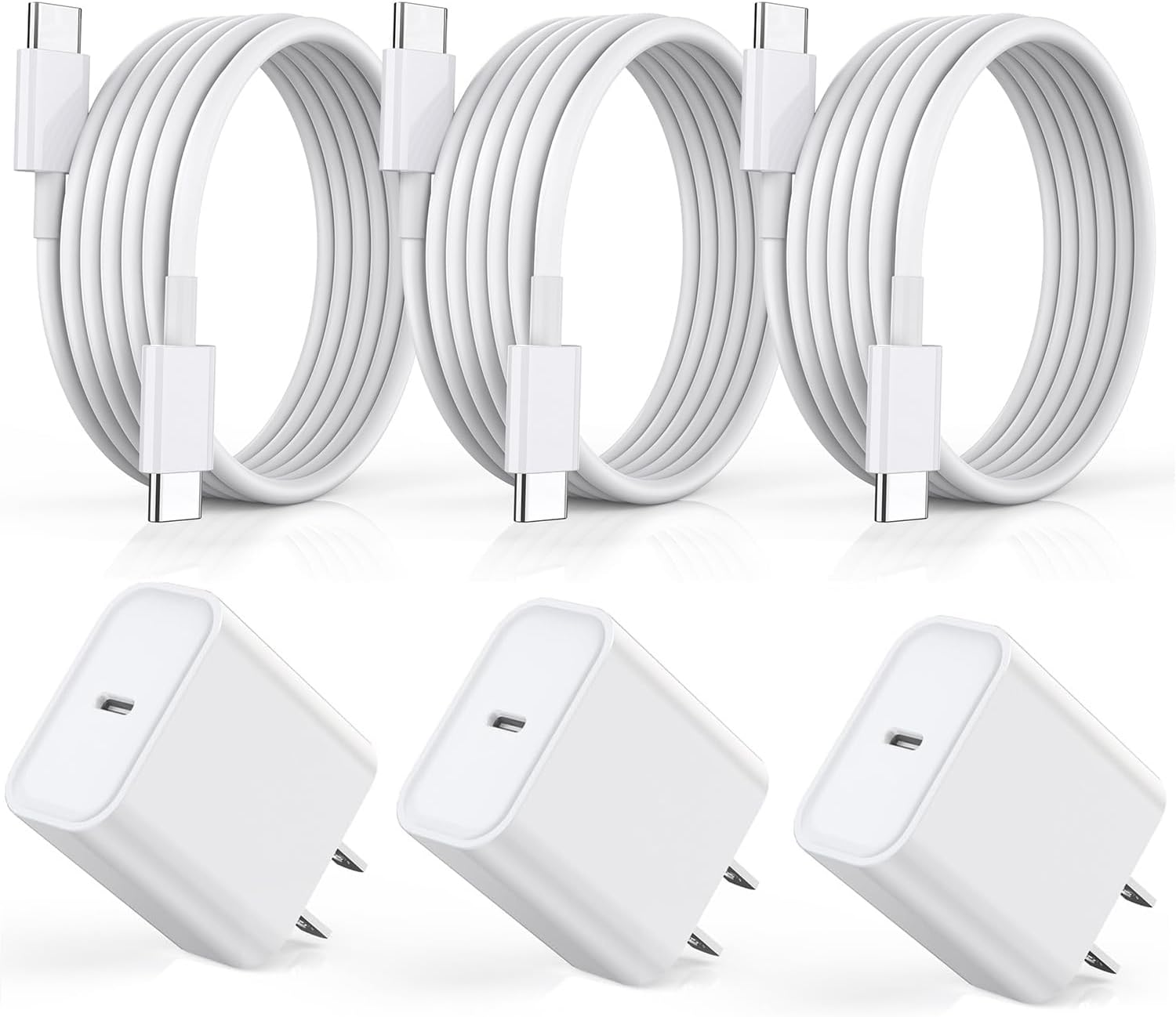 - Fast Charger for iPhone 17 16 15, 3Pack USB C iPad Charge PD Fast Charger Block 6FT Long USBC to Type C i Phone Charging Cable Cord for iPhone 17 Air/Pro/Pro Max/16 Pro/Plus/15/15 Pro/Pro Max,iPad Pro