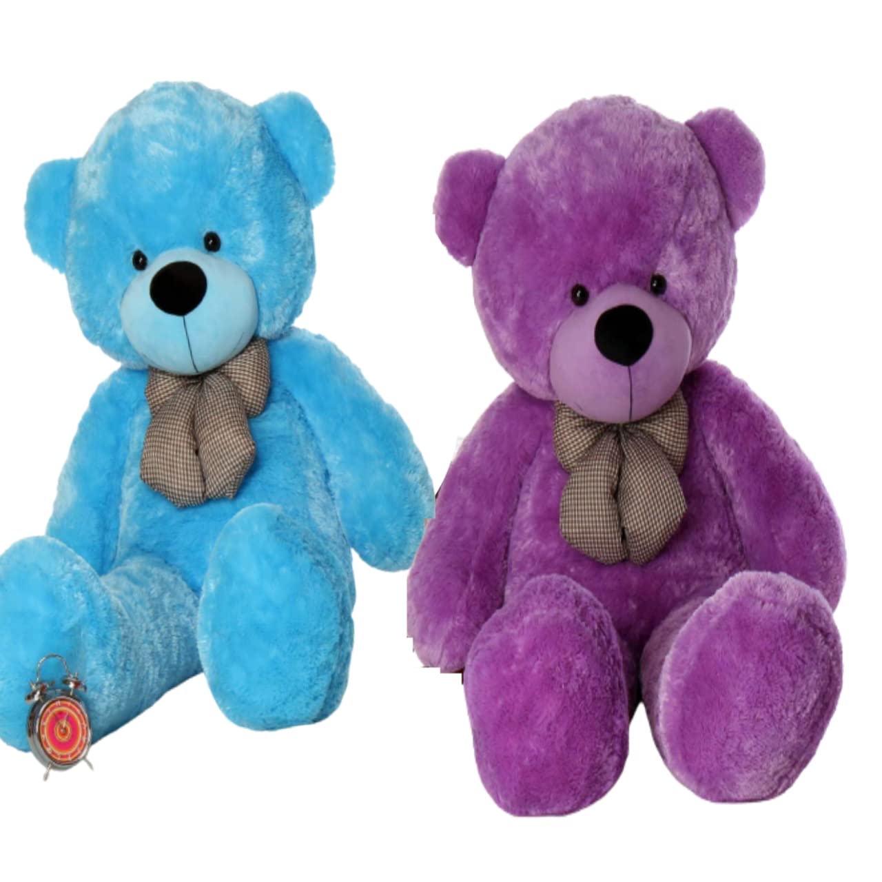 AG Retail Skin Friendly Combo of 3 Feet Super Soft Lovable/Huggable Teddy Bear for Girlfriend/Birthday Gift/Boy/Girl (Blue and Purple) (B0BSXV8MC3) Amazon Price History, Amazon Price Tracker