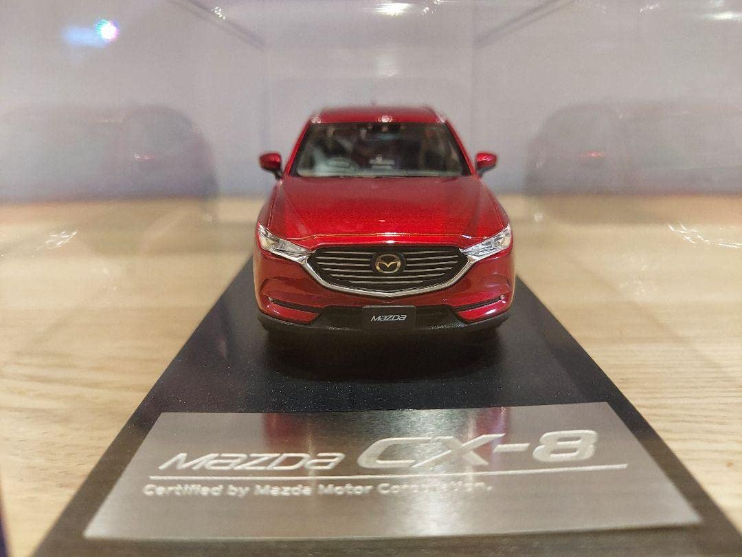 マツダCX-8モデルカーレッド1/43