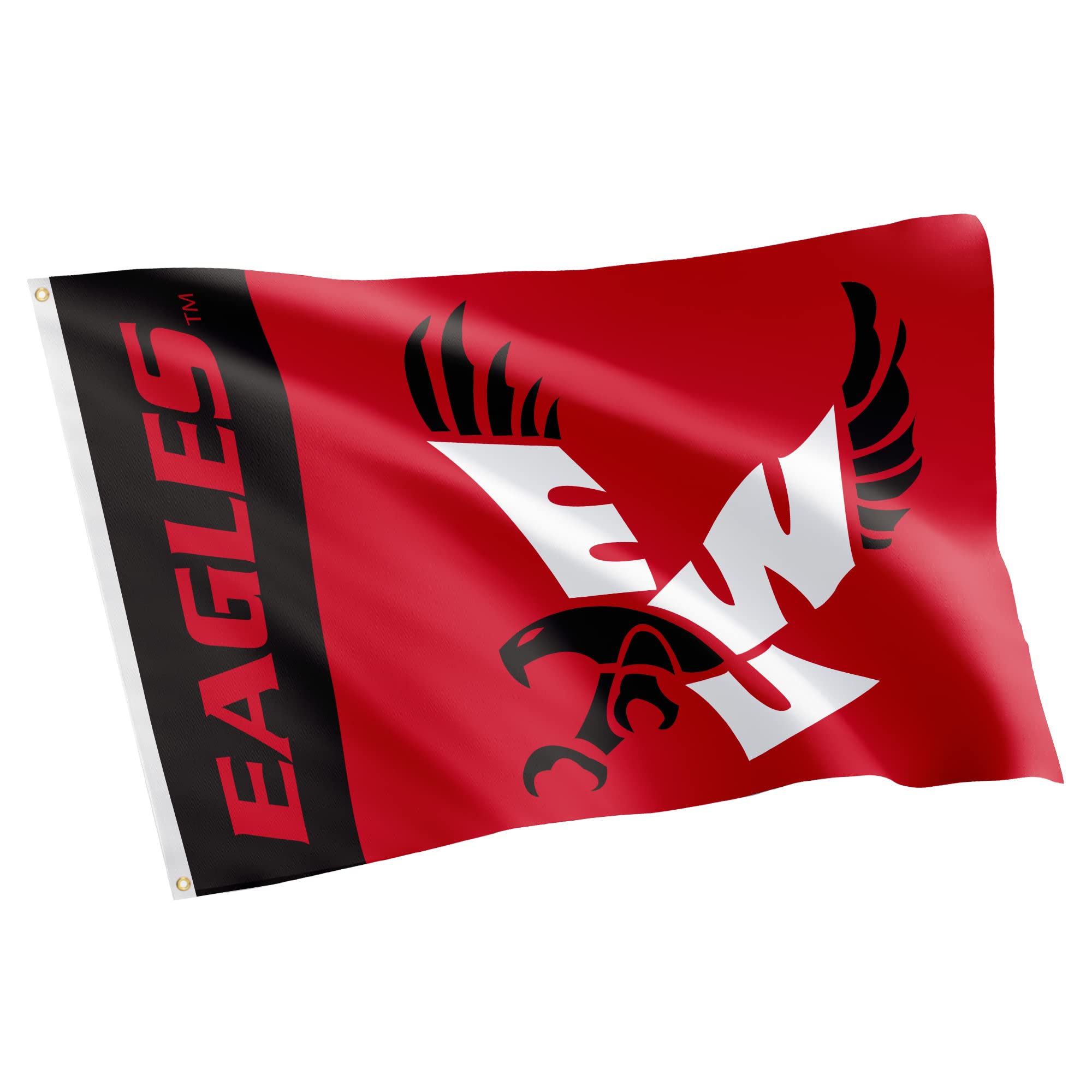 Desert Cactus Eastern Washington University Flag - 3x5 Feet, 100% Polyester, Indoor/Outdoor, Officially Licensed - View #8