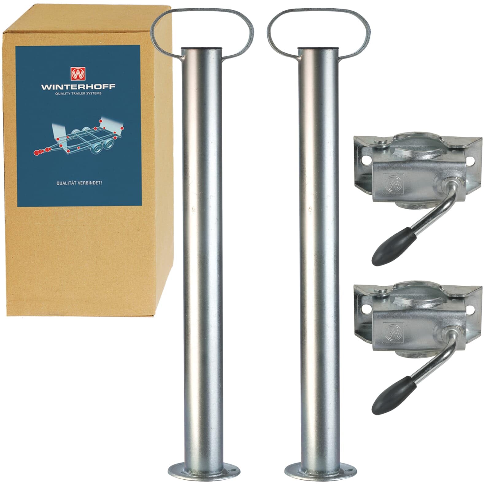 BandelOne 2X Winterhoff Stützfuss 600mm + Klemmhalter