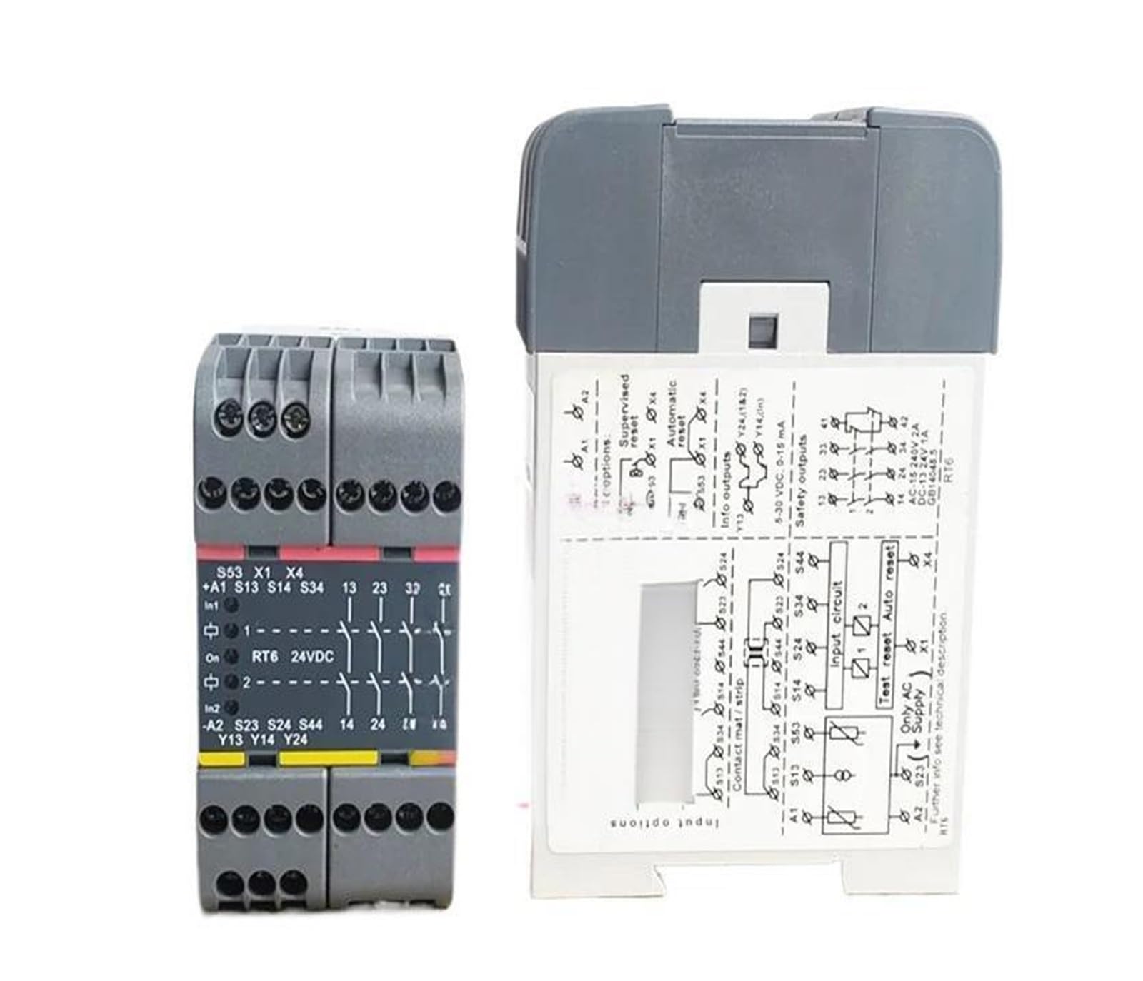 CJKXPZMH 1pcs RT6 24VDC Relay Module RT6 24VDC