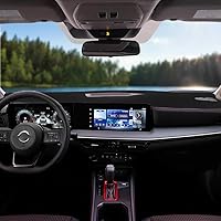 Vista 6 de Protector de salpicadero para salpicadero, protector solar compatible con Nissan Kicks 2025 2026