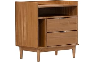 Blythe Mid-Century Modern Nightstand: A Stylistic Haven for Your Bedside