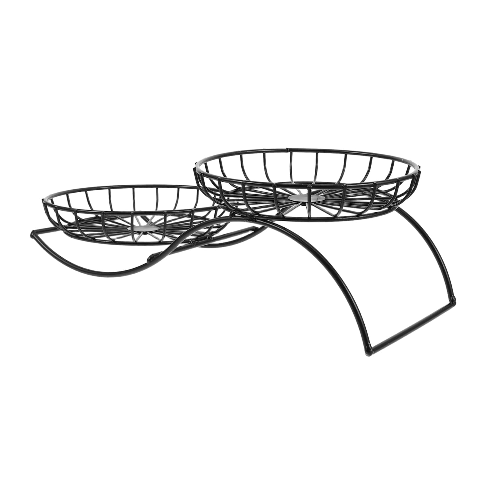 Cesta de almacenamiento de metal PRETYZOOM de diseño nórdico para frutas y cocina