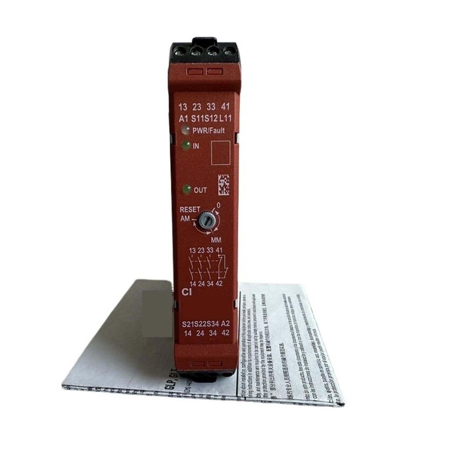 Relais de sécurité 440R-S13R2 for le contrôle de machine lié à la sécurité