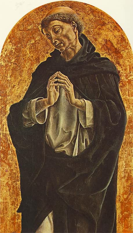 Cuadros de lienzo de Santo Domingo por Cosme Tura, pintura famosa para sala de estar, 60x90cm