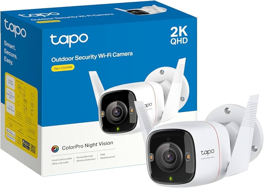 新品未使用　tapo tp-link C325WB Tapo TP-Link ColorPro Wi-Fi Outdoor Camera | Plug-in