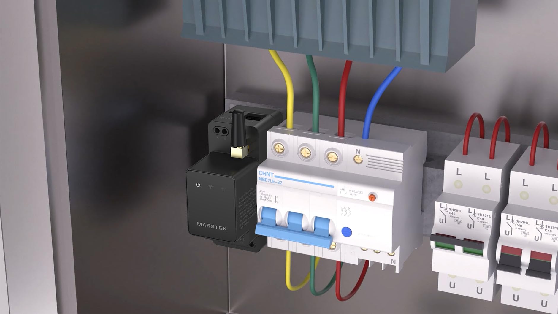 MARSTEK CT002 Smart Meter – Echtzeit-Energiemonitor mit WLAN & Bluetooth, 10 Jahre Garantie, Einfache Installation, Kompatibel mit Marstek 2500D & Jupiter Serie