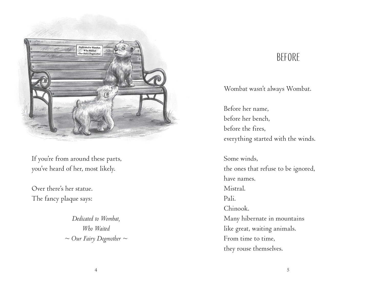 Wombat Waiting: A Gripping Story of a Brave Rescue Dog and Her Surprising Friends