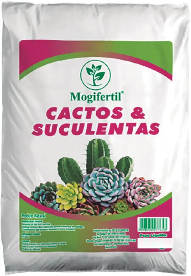 2kg Substrato Cactos e Suculentas Mogifertil