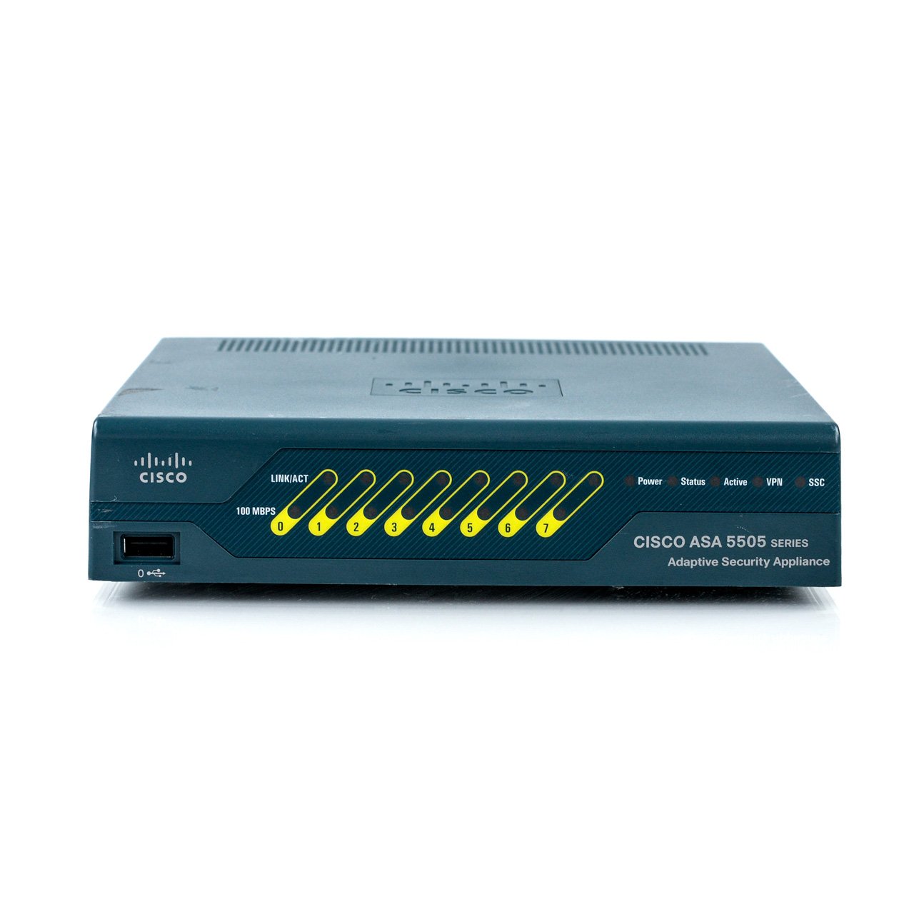CISCO セキュリティアプライアンス ~ CISCO ASA 5505 Cisco ASA 5505 - Switch de Red (8 x RJ45, Indicadores LED, 96 W