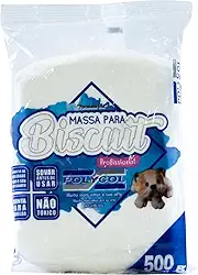 Massa De Porcelana Fria Biscuit 500G Branca - 93546