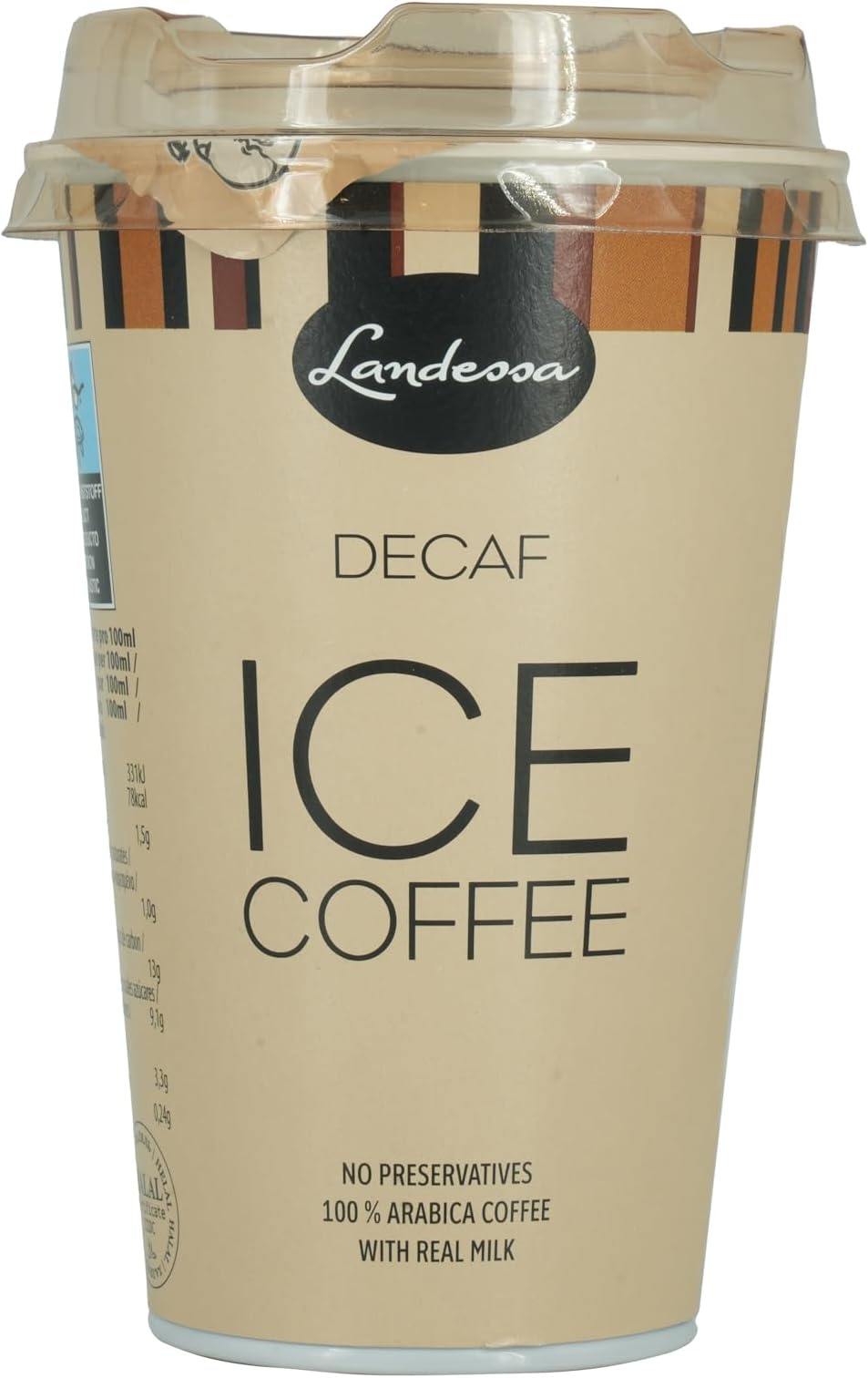 Landessa Instant Decaf Ice Coffee – Smooth & Refreshing – 230ml
