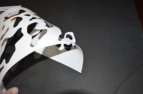 Miniatura 4 de Acid Tactical Paquete de 2 plantillas de pintura en aerosol con aerógrafo de camuflaje de diseño único de 9 x 14 pulgadas, pistola Duracoat