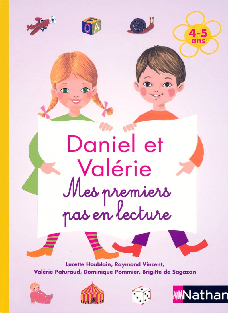 Daniel et Valérie - Mes premiers pas en lecture 4-​5 ans