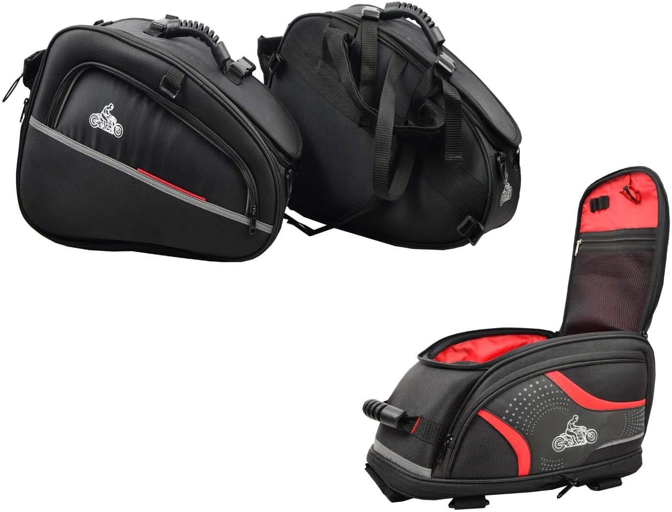 Speedwav Universal Side Saddle Bag (Black) for All Bikes Saddle Bag_182