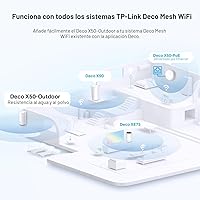 Vista 7 de TP-Link Deco Outdoor Mesh WiFi (X50-Outdoor) - AX3000 Dual Band WiFi 6 Mesh, puertos Gigabit duales, resistente a la intemperie, funciona con malla