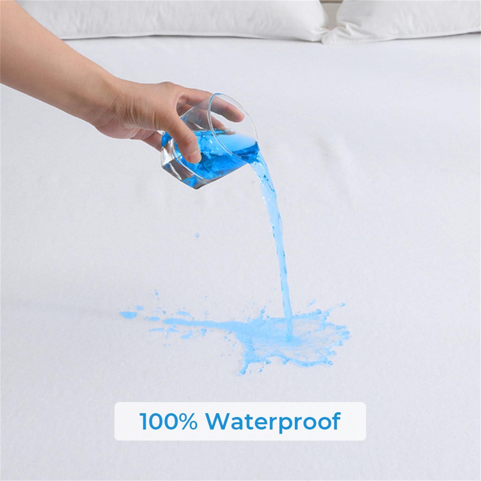 Alèse imperméable - TCP - 180x200cm - Anti-acariens - Hygiénique - Haute qualité - Maison