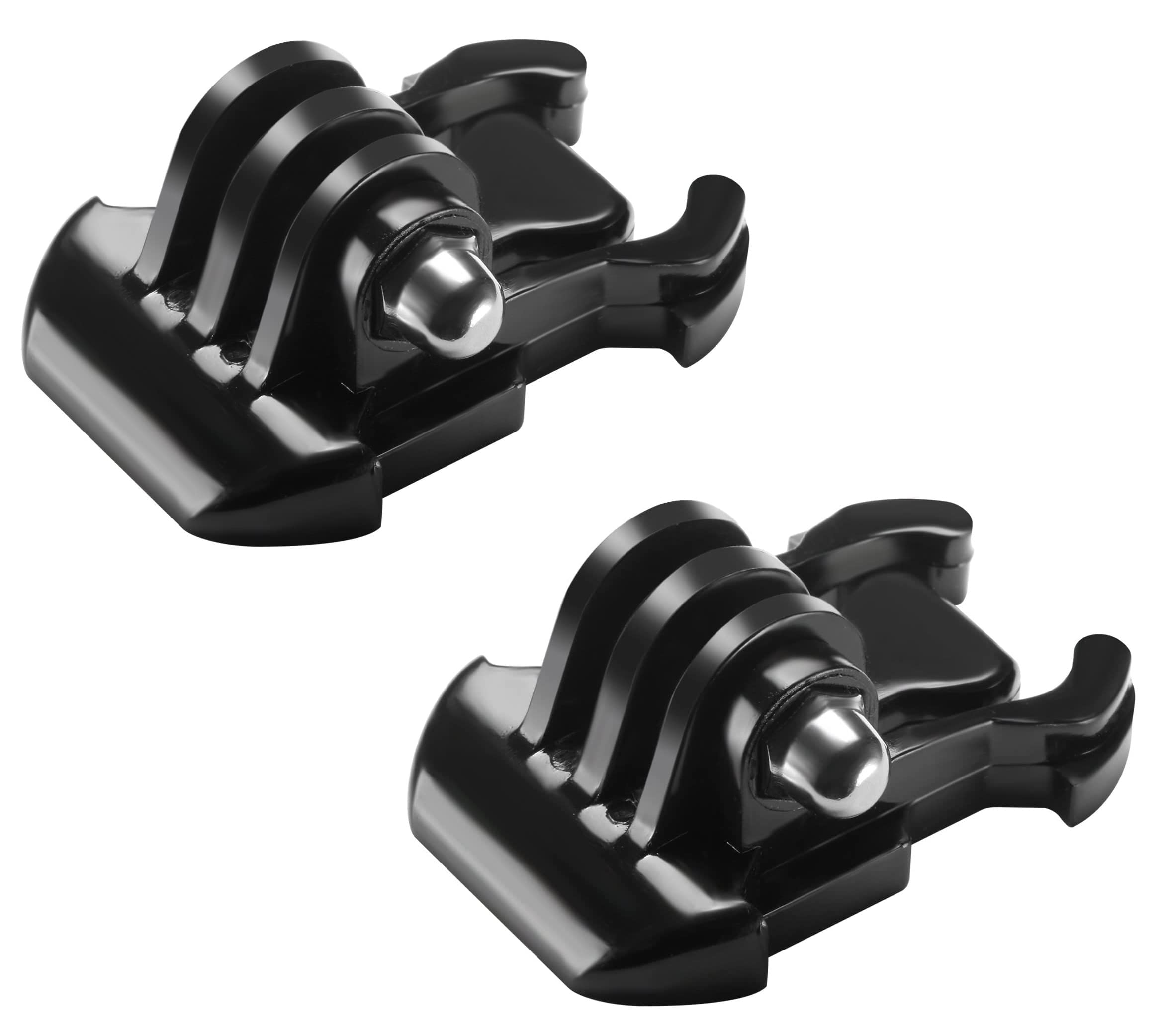 Quick Release Base Mount for Hero 10 9 8 7 6 5 4 3, SJCAM and All Other Action Cameras(Buckle Mount-Set of 2)