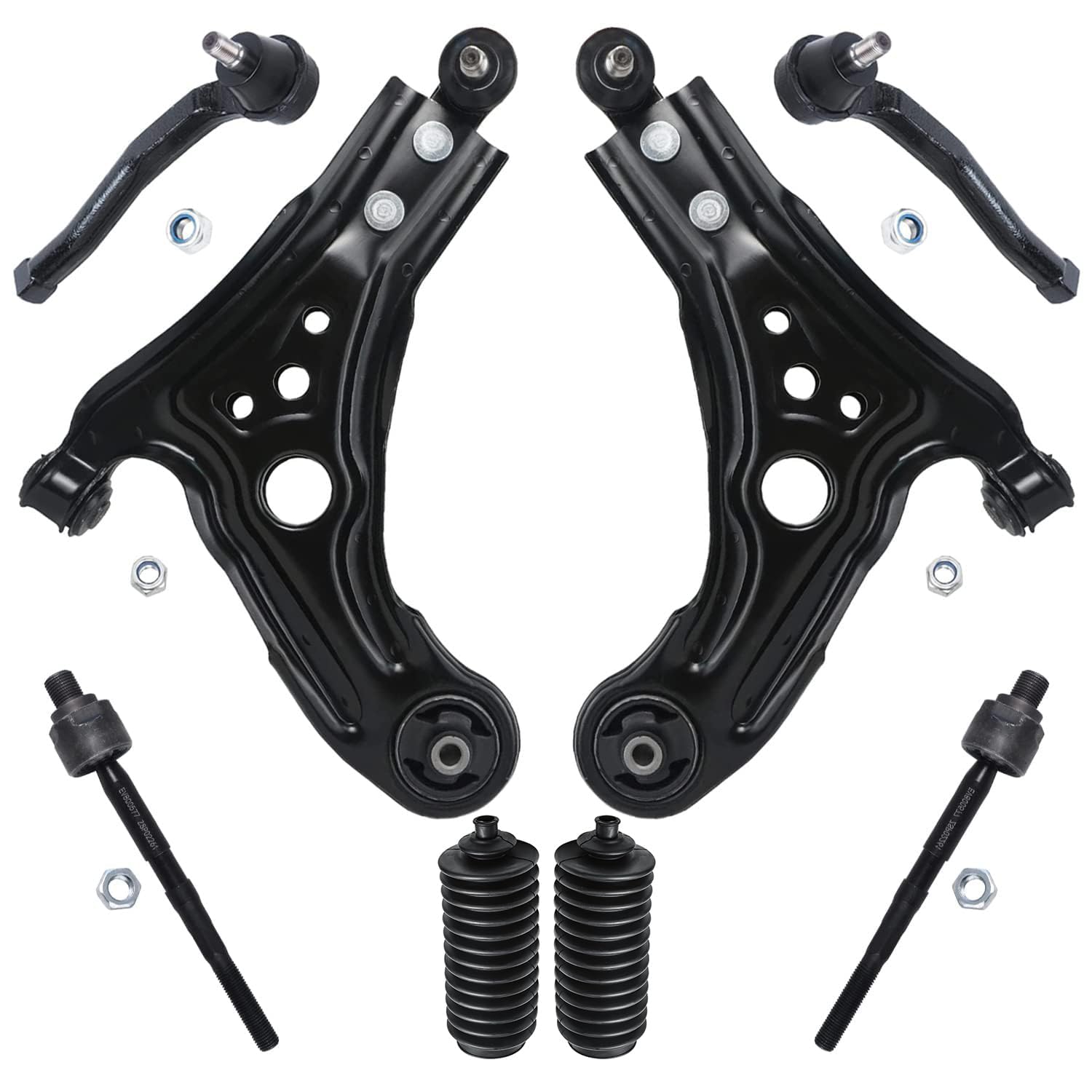 Detroit Axle - 8pc Front End Suspension Kit for Chevy Aveo Aveo5