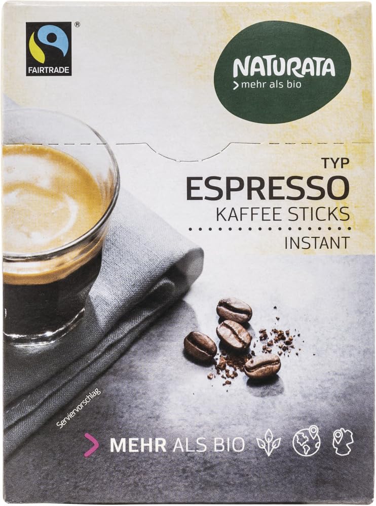 Espresso Kaffee-Sticks Bohnenkaffee, instant 18 x 50 g