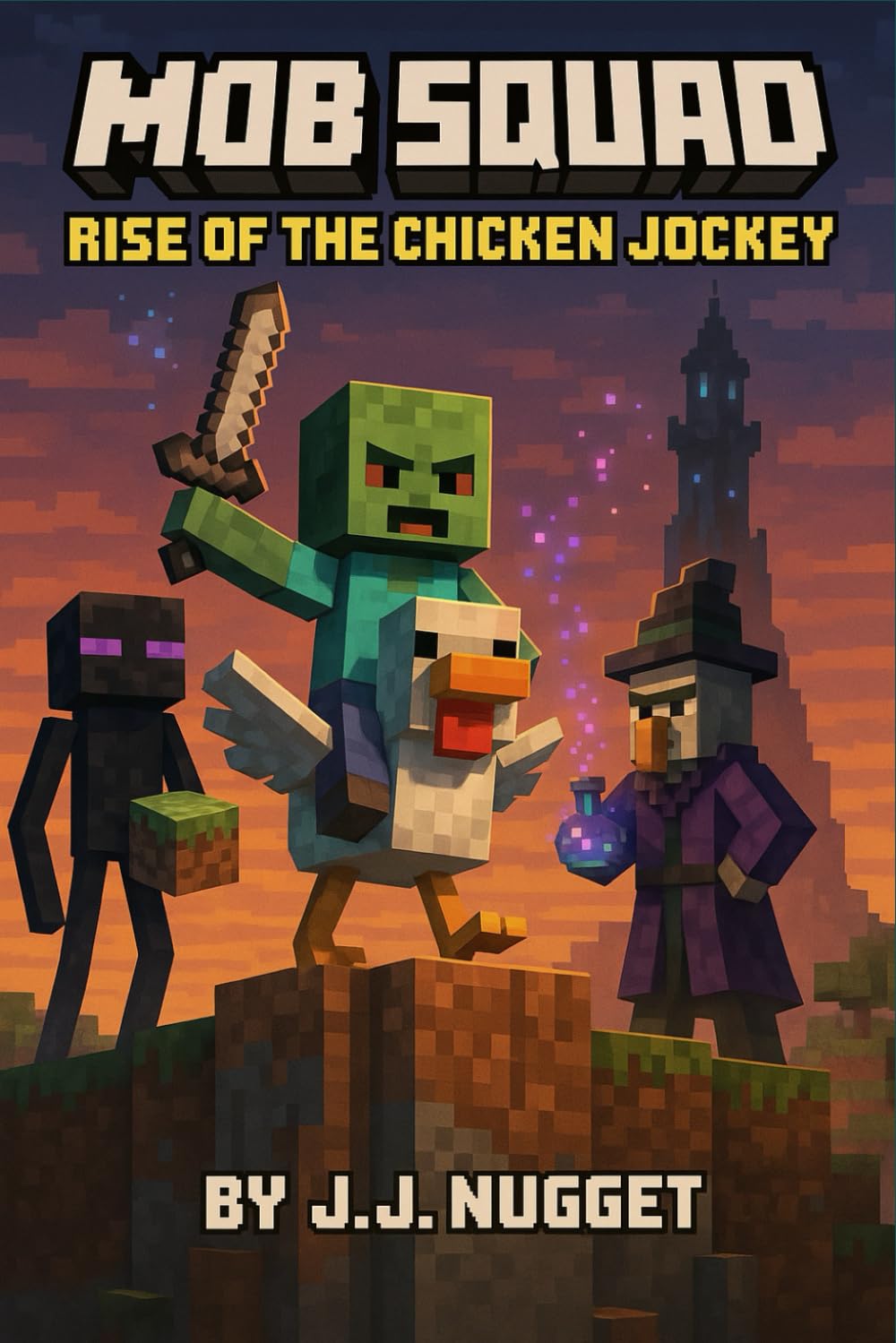 Mob Squad (An Unofficial Minecraft Book for Kids): Rise of the Chicken Jockey