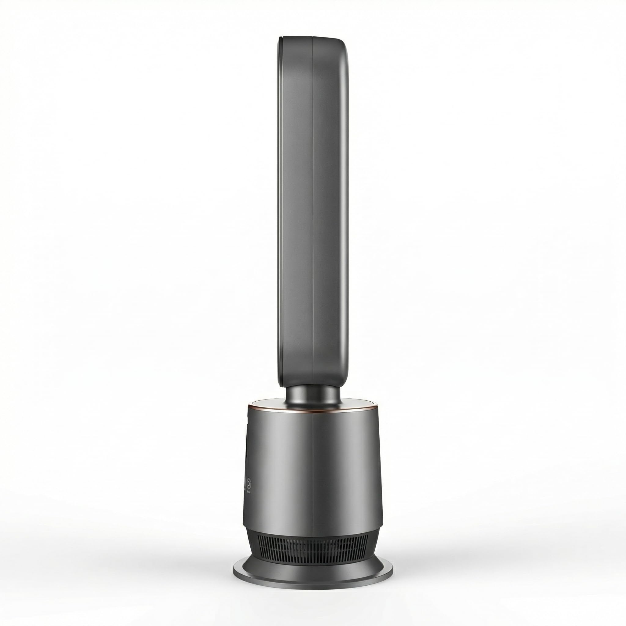 JOCCA - Riscaldatore digitale senza pale 2000 W con telecomando | Termoventilatore silenzioso con oscillazione 70°, timer, termostato 16-36°C, luce LED 7 colori e protezione di sicurezza