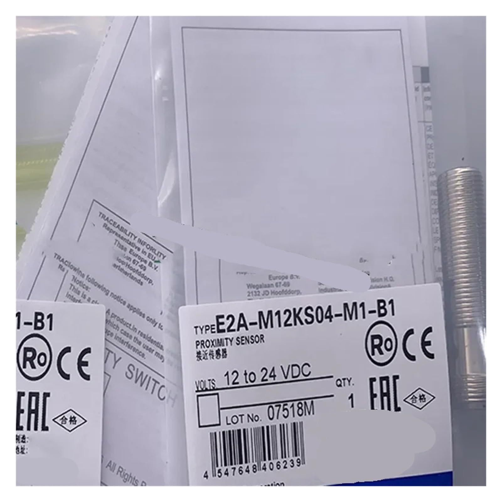 LEOTNNDQ 3pcs switch E2A-M12KS04-M1-B1 E2A-M12KS04-M1-B2 E2A-M12KS04-M1-C3 E2A-M12KS04-M1-B3 E2A-M12KS04-M1-C1 E2A-M12KS04-M1-C2(E2A-M12KS04-M1-B3)