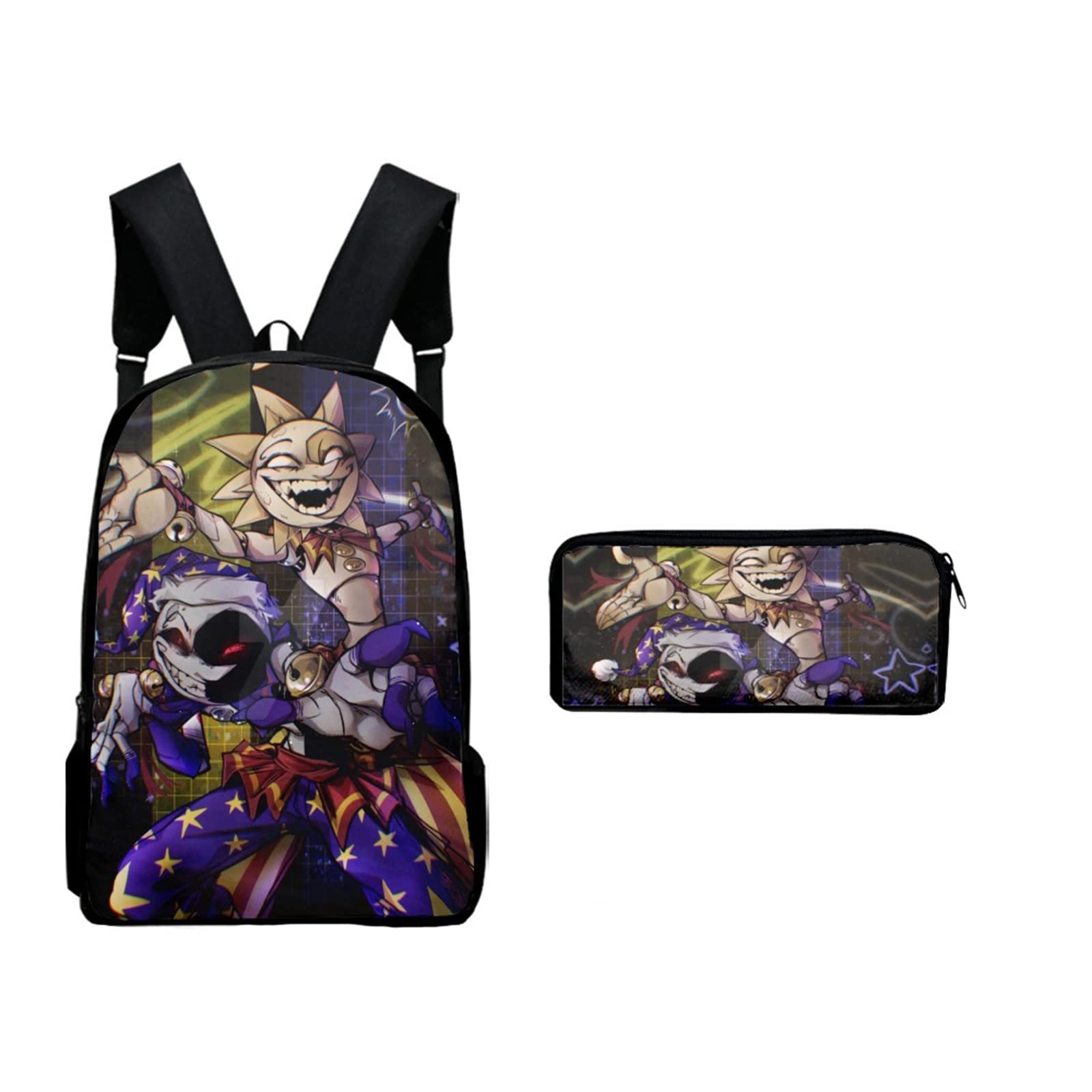 Buy Moondrop Sundrop FNAF Backpack Kids School Bag Fnaf Security Breach