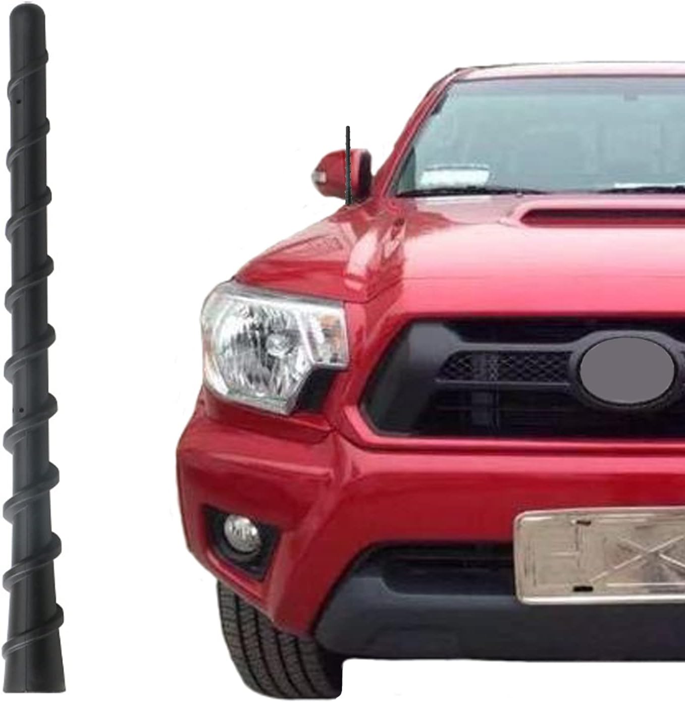 7 Inch Spiral Stubby Antenna,Car Truck Radio Replacement Antenna for GM