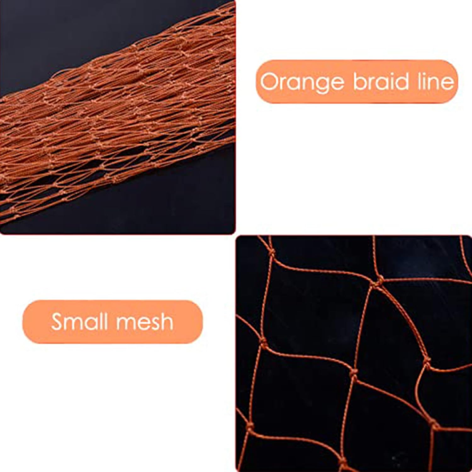 Fishing Net Old-Fashioned Traditional Cast Net Sinking Hand Cast Fishing Net Easy to Cast Thickened Multifilament Heavy-Duty Cast Net Tire Line Radius of 2.5/3/3.5/4m, white