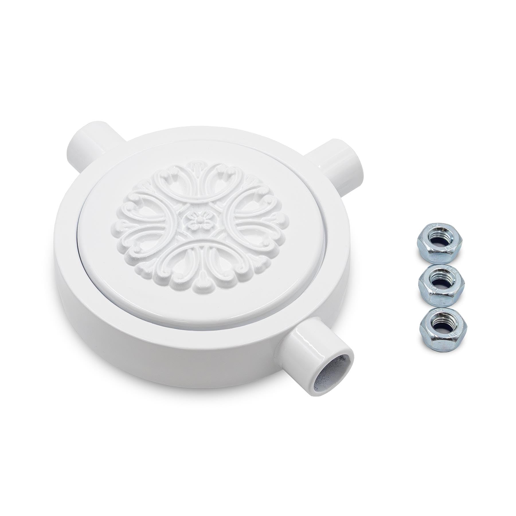 TruMAX Conservatory Tie Bar Centre Boss Roof Support - White