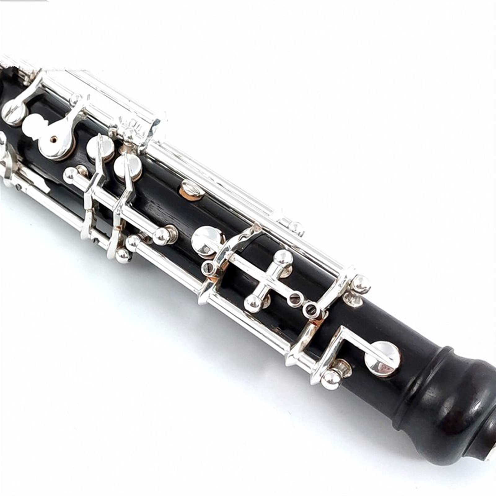 Piezas de oboe Profesional C Key OBOE Ebony Totalmente Completamente Automático Estilo De Oboe Cupronickel Plateado Plateado Con Estuche