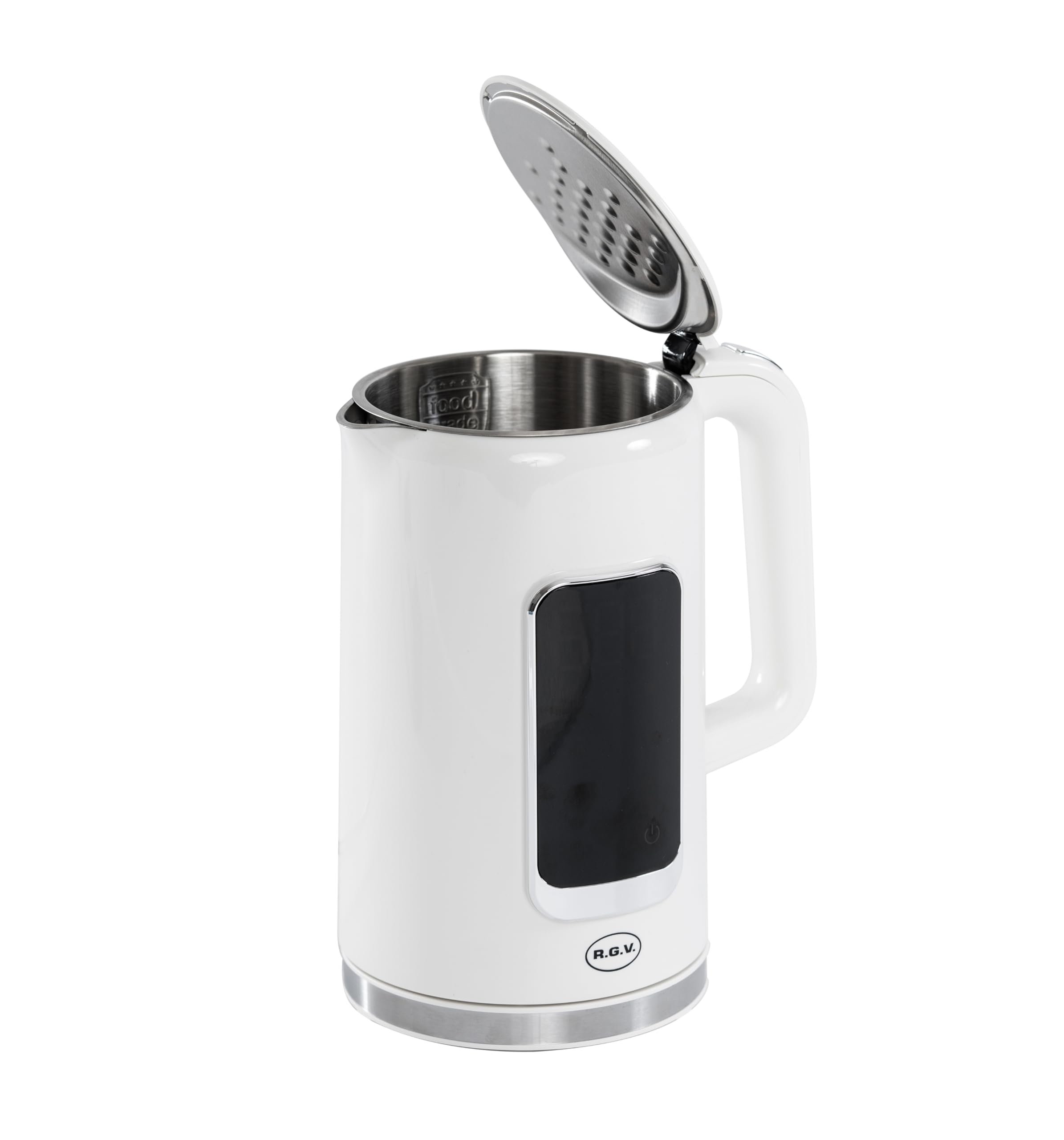 RGV Bollitore Elettrico Digitale - 1,7L con Display LED, Controllo Touch e Temperatura Regolabile 40–100°C