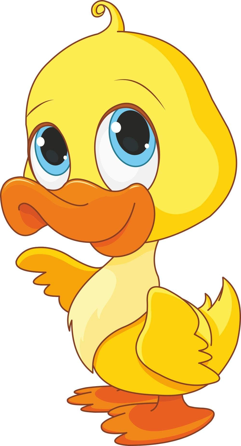 Michael & Rene Pflüger Barmstedt – 14 cm Height Left – Premium Sticker Baby Duck Sticker Car Motorcycle