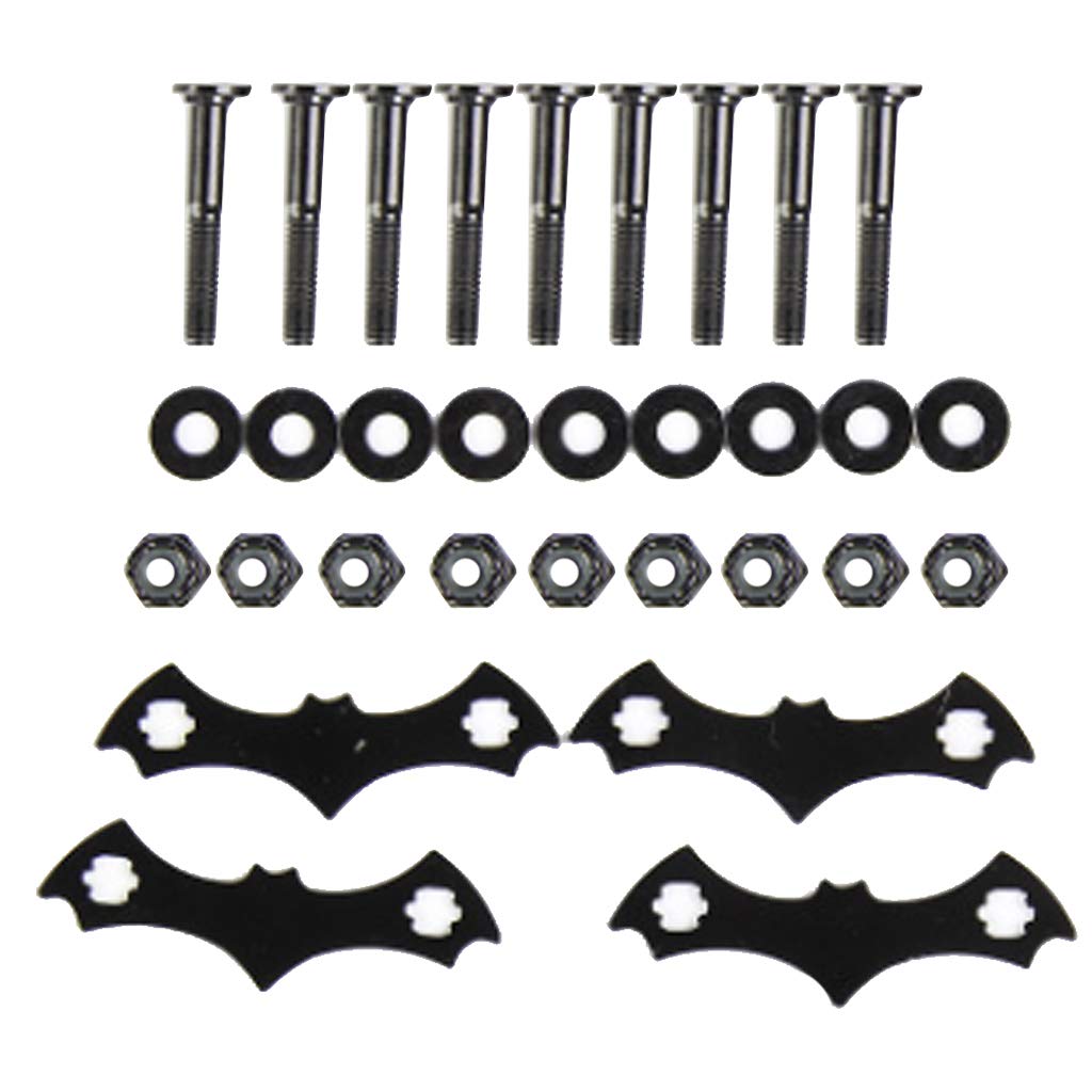 Lot de 4 joints de protection en acier au carbone pour skateboard Longboard