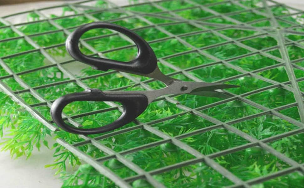 Miniatura 7 de kathson 3 piezas de decoración de césped de acuario de plástico artificial, decoración de plantas verdes para agua salada, agua dulce, tropical,