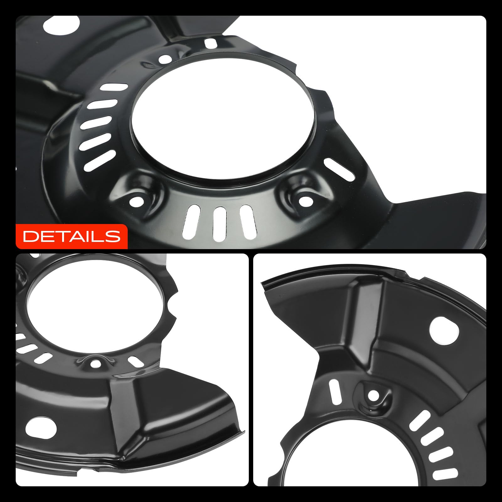 Frankberg 2x Chapas de anclaje Chapa protectora Delantero Delantero izquierdo derecho Compatible con Yaris Verso P2 Yaris P1 Yaris Verso Van P2 Replace# 4778252020,4778252010