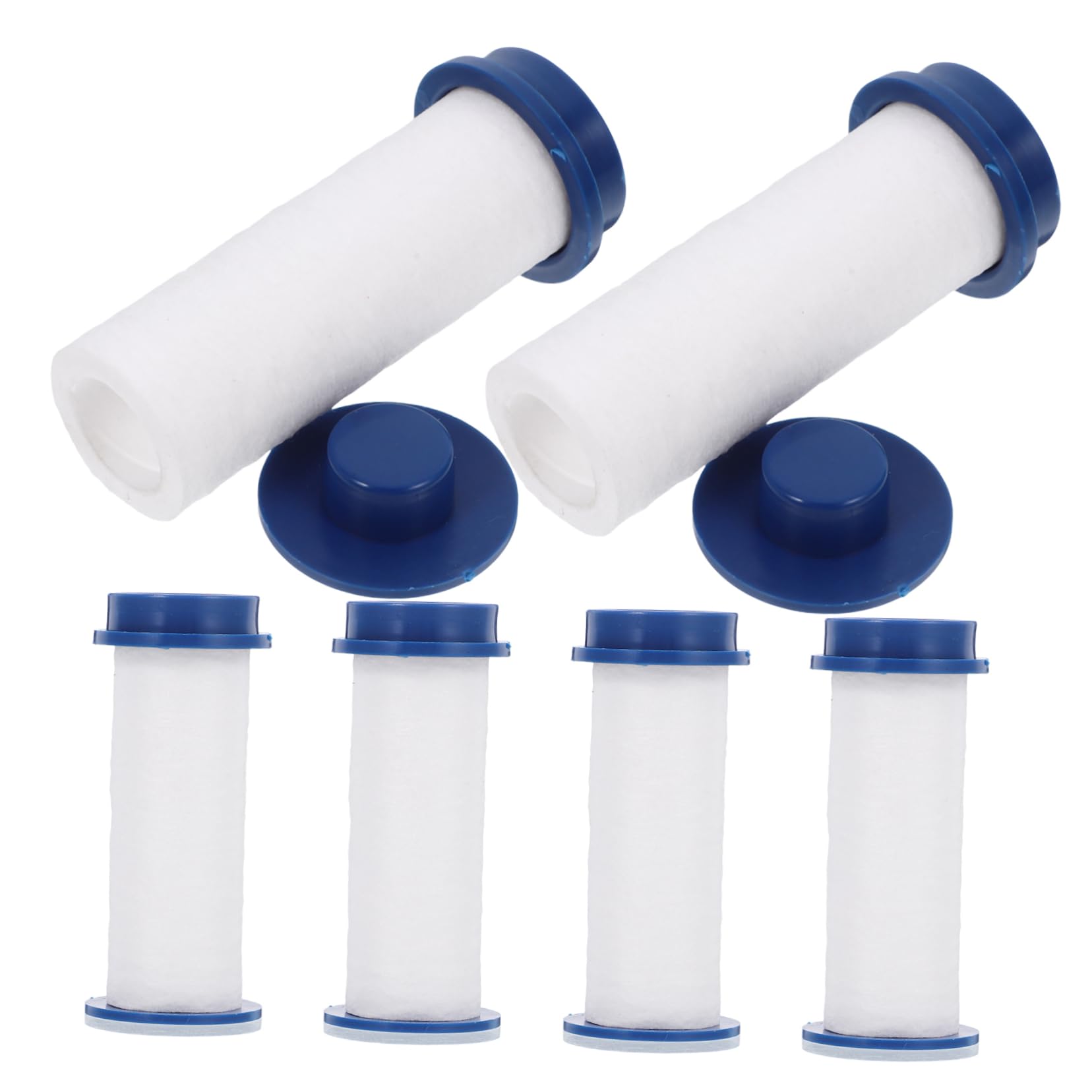 Angoily 6pcs Core Replacement Shower Filter High-pressure Bathroom Filter for Clean Water Easy to Install for Shower Water Quality Improvement