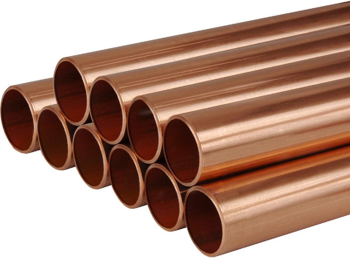 15mm Copper Tube Pipe Cut to Length 200mm to 500mm (300mm / 30cm)