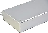 Vista 7 de Barra trasera de gancho de solapa de barro de acero inoxidable con recortes de luz 2.5" de espaciado de pernos, con resorte. con placa reflectante